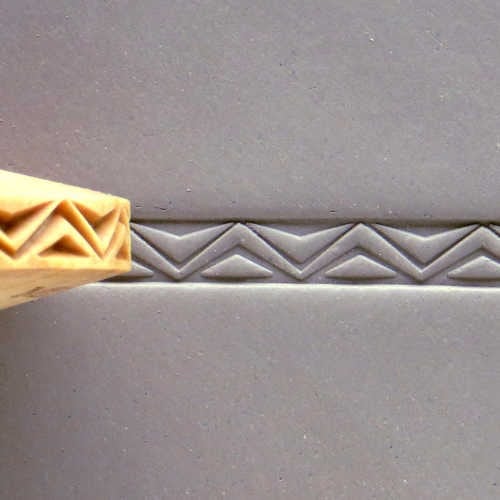 TW-030 Twig Texture Roller – Paw Prints - Stone Leaf Pottery