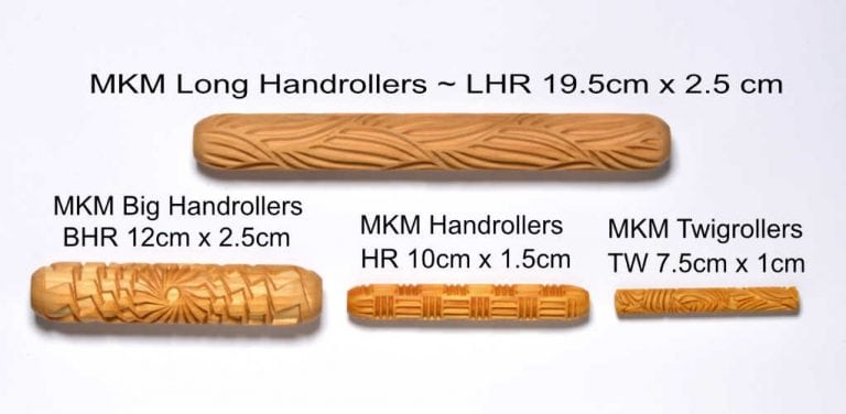 Handroller MKM Pottery Tools 4 inch Hand Roller