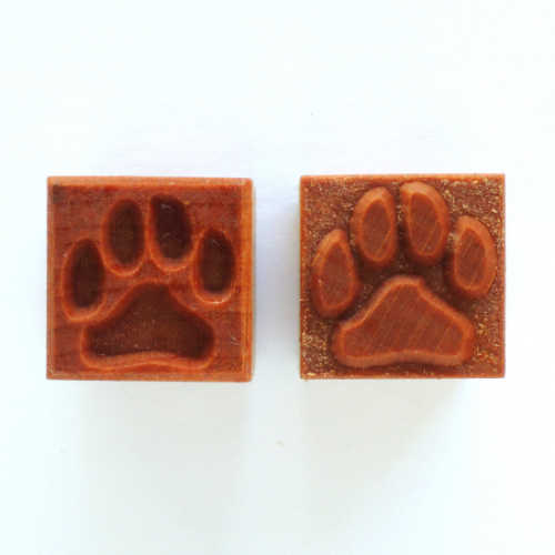 Paw Print- Stamp – Vermont Pottery Works