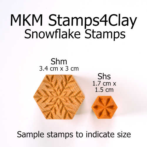 Shm-001 Medium Snowflake Stamp - MKM