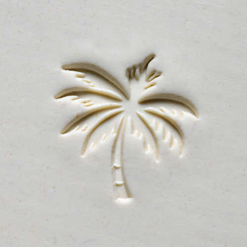 Palm Tree Pottery Stamp