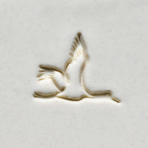 Flying Bird Pottery Stamp
