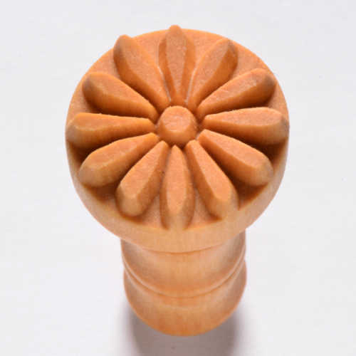 MKM MEDIUM ROUND STAMP FOR CLAY (SCM-161) – Euclids Pottery Store