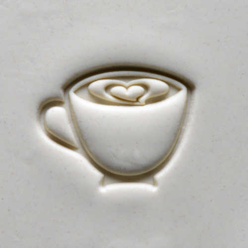 Latte Art Pottery Stamp