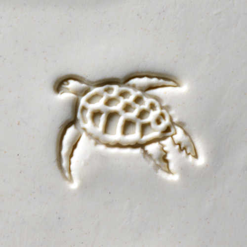 Turtle stamp for clay