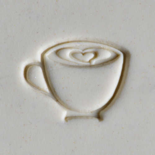 Latte pottery stamp