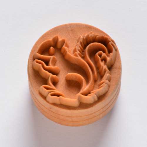 Squirrel Pottery Stamp