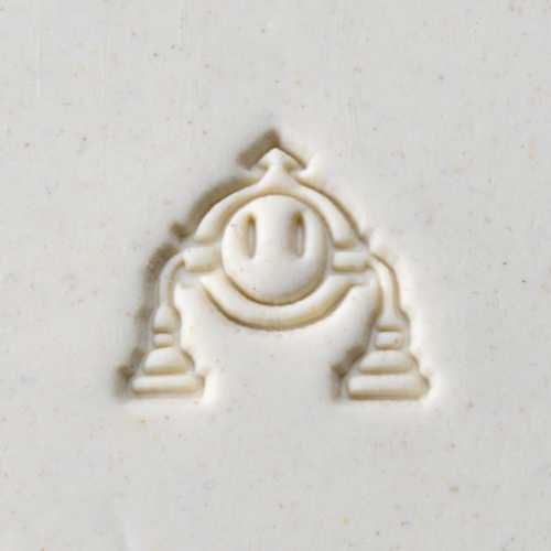 Space Robot Pottery Stamp