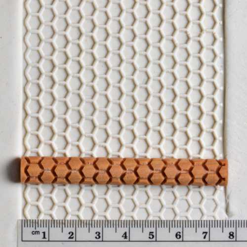 Honeycomb Clay Texture Roller