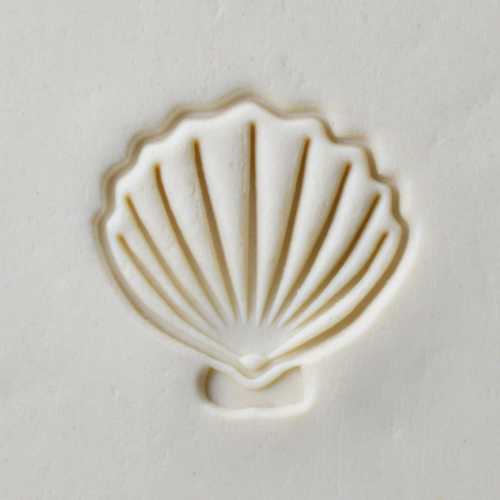 Scallop Shell Pottery Stamp