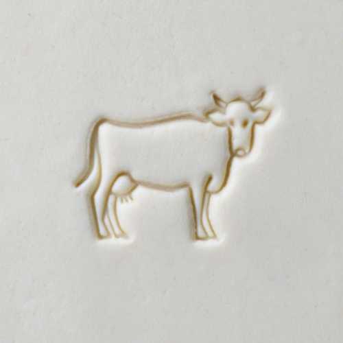 Cow Pottery Stamp