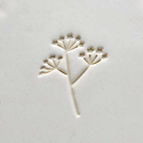 Milkweed Pottery Stamp