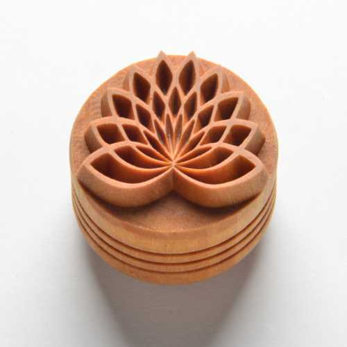 Lotus Bloom Pottery Stamp