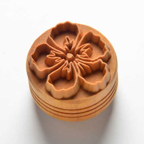 Hibiscus Flower Pottery Stamp