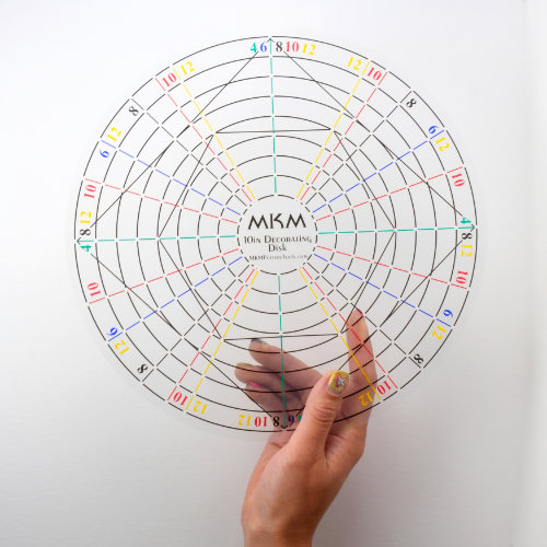 DD-10 MKM Decorating Disk - 10 inch (25.4 cm) diameter