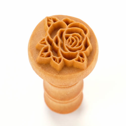 Scm-300 Medium Round Stamp - Rose
