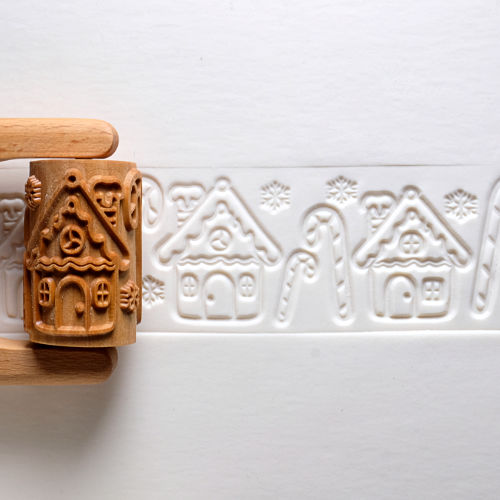 RL-059 Large Handle Roller - Winter Village