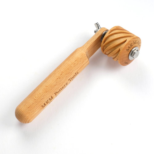Twining Rope Medium Texture Wheel for Clay | GM-004 - Image 3
