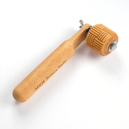 Basket Weave Medium Texture Wheel for Clay | GM-007 - Image 3