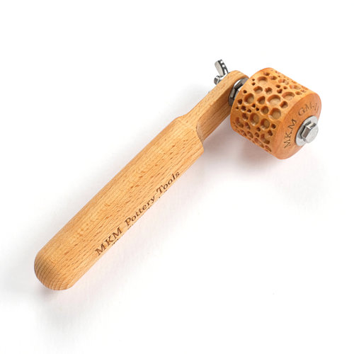 Cobbles Medium Texture Wheel for Clay | GM-011 - Handle w/ Medium Wheel