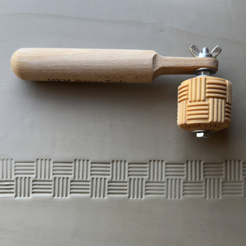 Basket Weave Medium Texture Wheel for Clay | GM-007