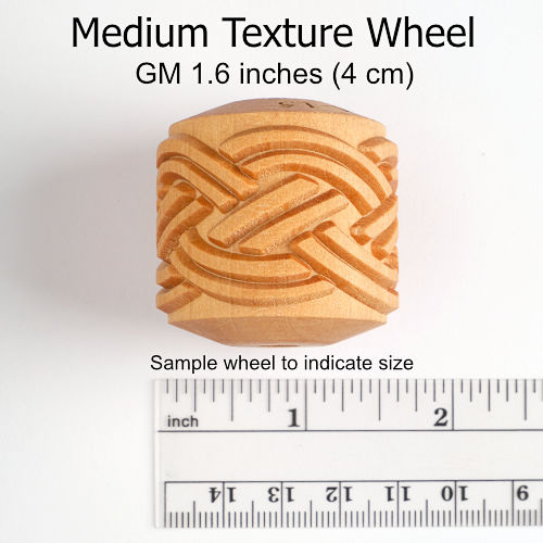 Mountain Landscape Medium Texture Wheel for Clay | GM-002 - Image 5