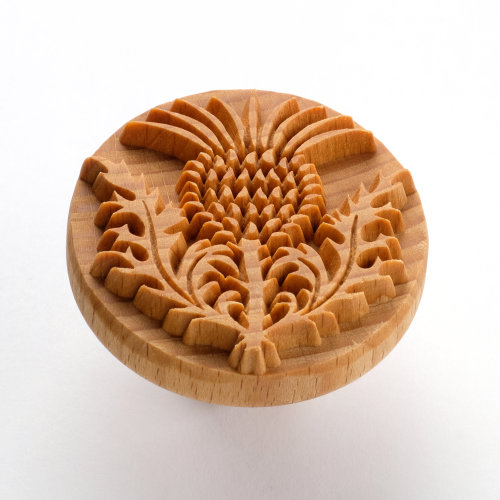 Scxl-068 Extra Large Round Stamp - Thistle